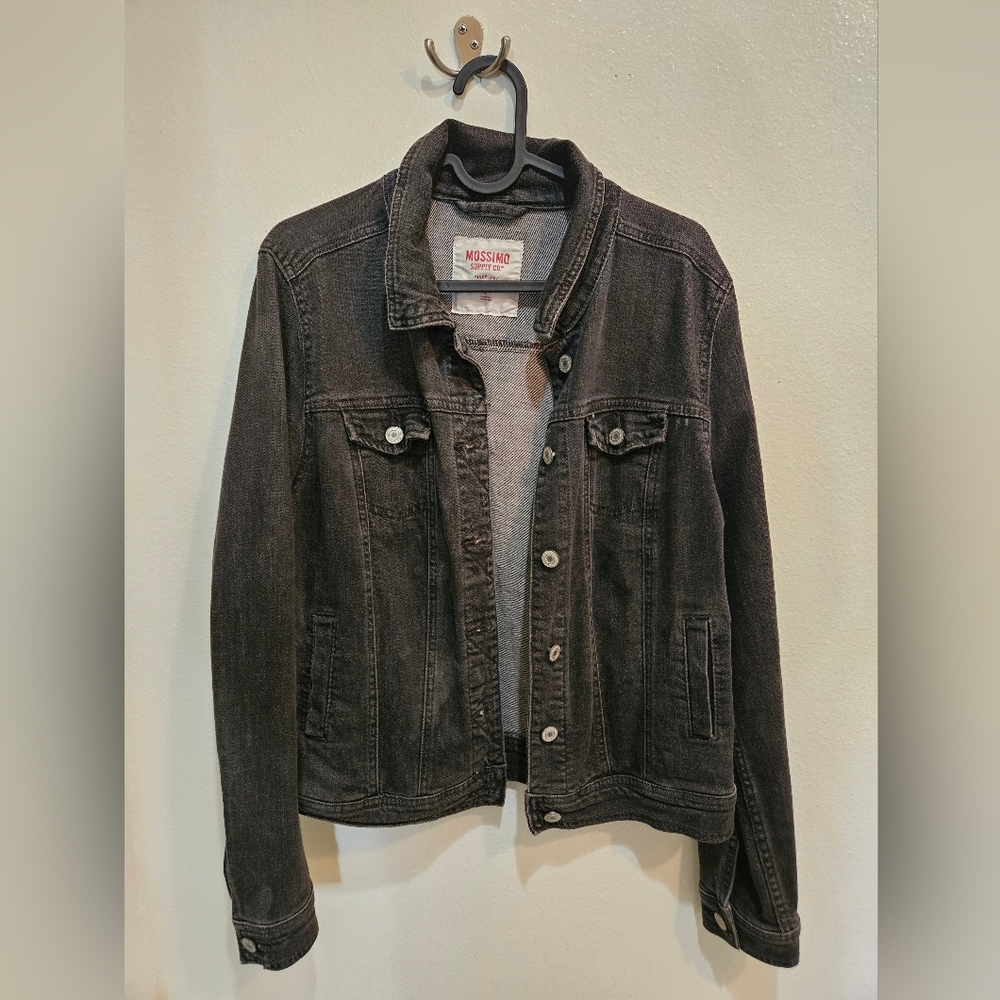 Mossimo Supply Co. Black Denim Jacket